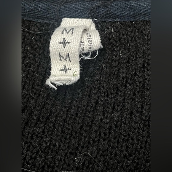 Free People Monochrome Ombre V-Neck Knit Top Medium - Picture 8 of 8